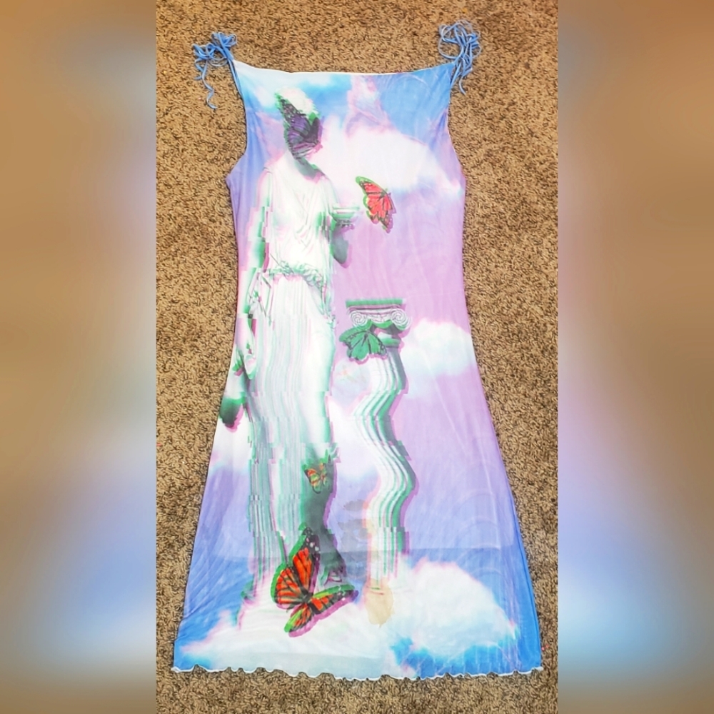 DollsKill butterfly tie dress